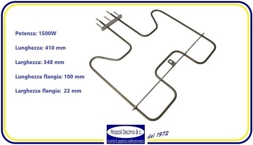 Resistenza superiore 1500w - superiore,